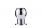 Preview: Open metal buttplug Medium - Ø 45 mm